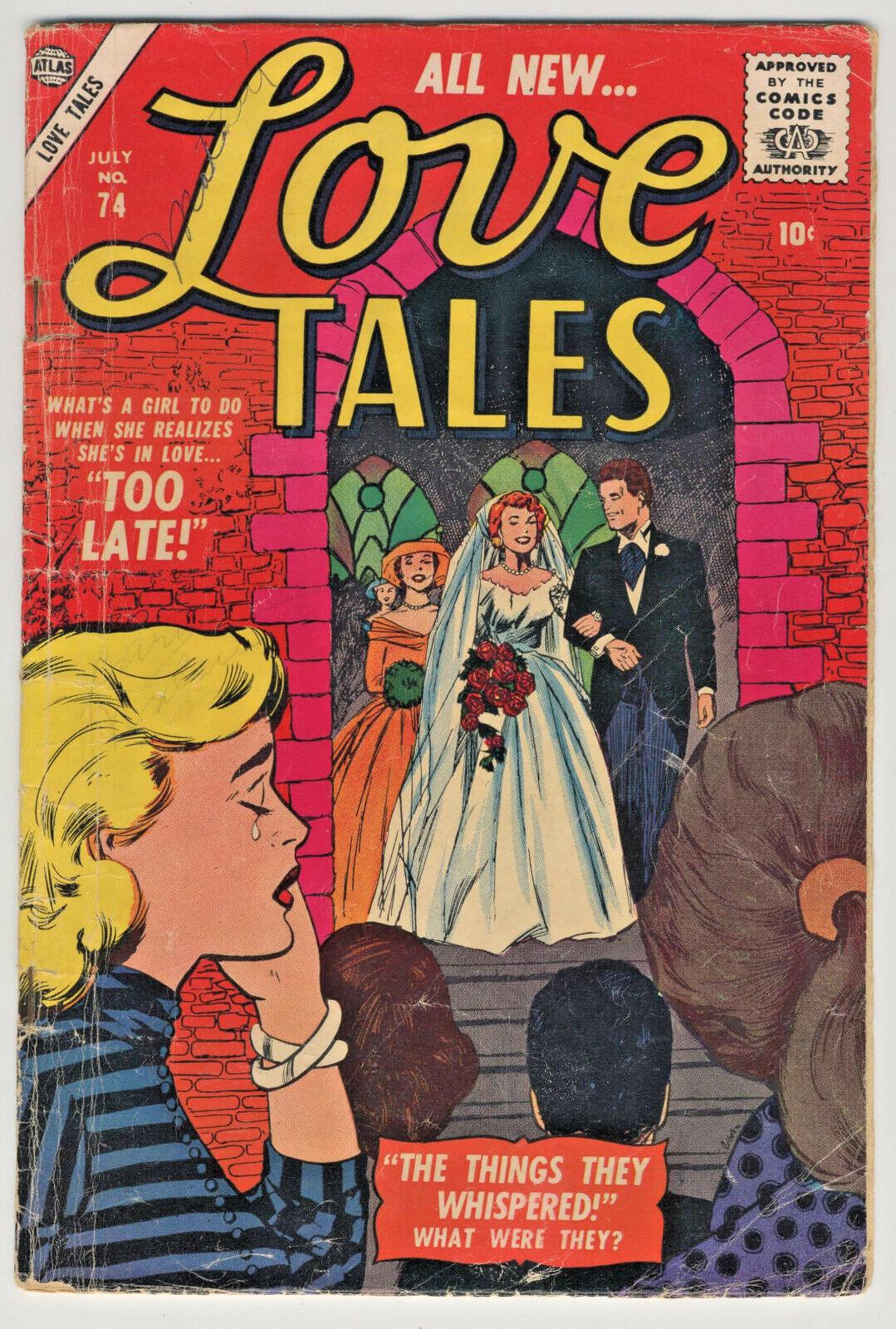 Love Tales #74 (1957) Comic Books Love Tales