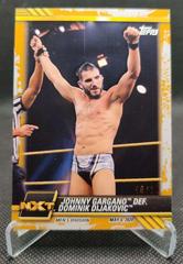 Johnny Gargano def. Dominik Dijakovic [Gold] Wrestling Cards 2021 Topps WWE NXT Prices