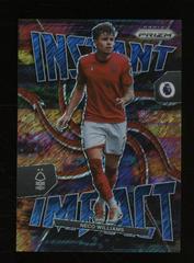 Neco Williams [Blue Shimmer] Soccer Cards 2022 Panini Prizm Premier League Instant Impact Prices