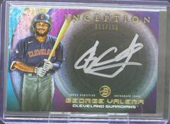 George Valera #ISS-GV Baseball Cards 2022 Bowman Inception Silver Signings Autographs Prices