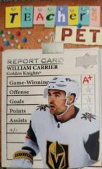 William Carrier Hockey Cards 2023 Upper Deck Teachers Pet Prices