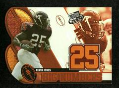 Kevin Jones #BN12 Football Cards 2004 Press Pass Big Numbers Prices
