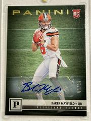 Baker Mayfield [Gold Autograph] #308 Football Cards 2018 Panini Prices