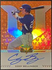 Cody Bellinger [Orange] #BA-CB1 Baseball Cards 2017 Leaf Valiant Autograph Prices