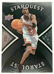 Michael Jordan [Black] #SQ-20 Basketball Cards 2008 Upper Deck Starquest Prices