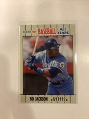 Bo Jackson Baseball Cards 1990 Fleer Baseball All-Stars Prices