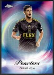 Carlos Vela #P-17 Soccer Cards 2023 Topps MLS Pearlers Prices