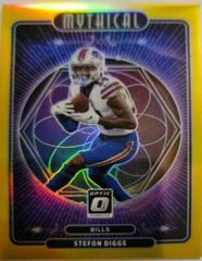 Stefon Diggs [Gold] #MY-17 Football Cards 2021 Panini Donruss Optic Mythical Prices