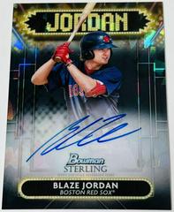 Blaze Jordan [Black Atomic] Baseball Cards 2022 Bowman Sterling Signage Autographs Prices