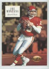 Joe Montana #75 Football Cards 1994 Skybox Premium Prices