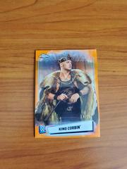 King Corbin [Orange Refractor] Wrestling Cards 2021 Topps Chrome WWE Image Variations Prices