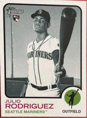 Julio Rodriguez [Black & White] #700 Baseball Cards 2022 Topps Heritage Prices