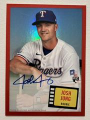 Josh Jung [Red] #57HS-JJ Baseball Cards 2023 Topps Archives 1957 Topps Hit Stars Autographs Prices