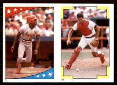 Vince Coleman, Bob Boone Baseball Cards 1986 O Pee Chee Stickers Prices