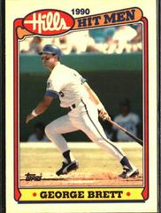 George Brett #10 Baseball Cards 1990 Topps Hills Hit Men Prices