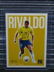 Rivaldo [Gold] Soccer Cards 2017 Panini Nobility Prices