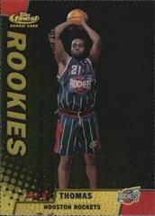 Kenny Thomas [Gold Refractor] Basketball Cards 1999 Finest Prices