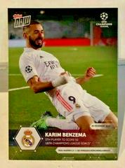 Karim Benzema Soccer Cards 2020 Topps Now UEFA Champions League Prices