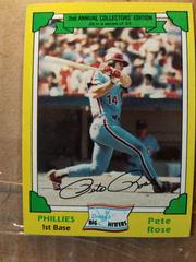 Pete Rose Baseball Cards 1982 Topps Drake's Big Hitters Prices