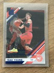 Trae Young [Blue] Basketball Cards 2019 Panini Clearly Donruss Prices