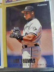 Frank Thomas Baseball Cards 1996 Fleer Prices