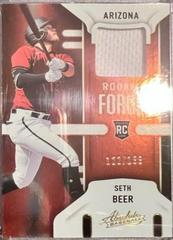 Seth Beer #RF-SB Baseball Cards 2022 Panini Absolute Rookie Force Prices