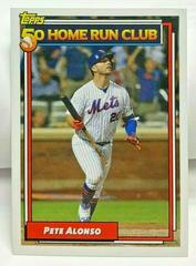 Pete Alonso #148 Baseball Cards 2020 Topps Throwback Thursday Prices