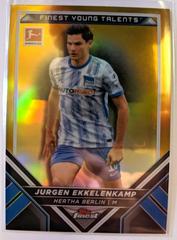 Jurgen Ekkelenkamp [Gold] Soccer Cards 2021 Topps Finest Bundesliga Young Talents Prices