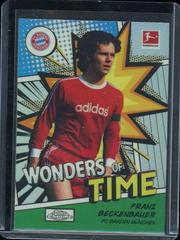 Franz Beckenbauer Soccer Cards 2022 Topps Chrome Bundesliga Wonders of Time Prices