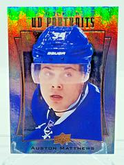 Auston Matthews [Green Foil] #P-110 Hockey Cards 2016 Upper Deck UD Portraits Prices