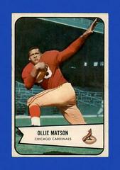 Ollie Matson #12 Football Cards 1954 Bowman Prices