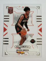 Jalen Green #23 Basketball Cards 2022 Panini Donruss Elite Clarity Prices