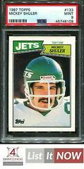 Mickey Shuler #133 Football Cards 1987 Topps Prices