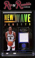 Peyton Watson #NWJ-PYW Basketball Cards 2022 Panini Noir New Wave Jerseys Prices
