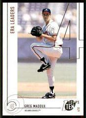 Greg Maddux #145 Baseball Cards 2002 Topps Ten Prices