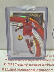 Bukayo Saka [Gold] #13 Soccer Cards 2022 Panini Immaculate Collection Prices