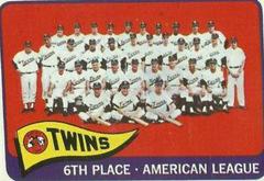 Twins Team #24 Baseball Cards 1965 O Pee Chee Prices