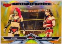 Kairi Sane, Asuka [Gold] Wrestling Cards 2020 Topps WWE Finest Tag Teams Prices