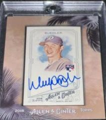 Walker Buehler #MA-WB Baseball Cards 2018 Topps Allen & Ginter Framed Mini Autographs Prices