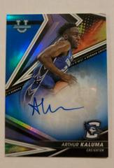 Arthur Kaluma [Blue] #BOA-AK Basketball Cards 2022 Bowman University Best of Autographs Prices