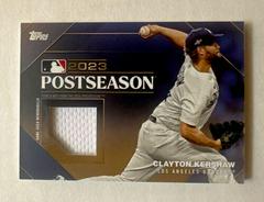 Clayton Kershaw [Gold] #PPR-CK Baseball Cards 2024 Topps Postseason Performance Relic Prices