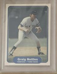 Craig Nettles #46 Baseball Cards 1982 Fleer Prices
