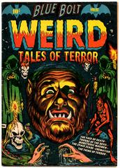 Blue Bolt Weird Tales of Terror #111 (1951) Comic Books Blue Bolt Weird Tales of Terror Prices