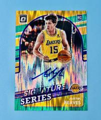 Austin Reaves [Green Shock] #SS-ARV Basketball Cards 2021 Panini Donruss Optic Signature Series Prices