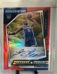 De'Aaron Fox [Red] Basketball Cards 2021 Panini Chronicles Airborne Signatures Prices