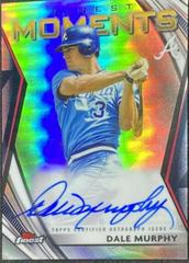 Dale Murphy #FMA-DM Baseball Cards 2021 Topps Finest Moments Autographs Prices