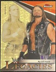 AJ Styles Wrestling Cards 2021 Topps Finest WWE Legacies Prices