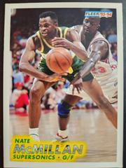 Nate McMillan #201 Basketball Cards 1993 Fleer Prices