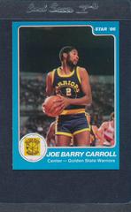 Joe Barry Carroll Basketball Cards 1985 Star Prices