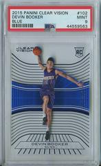 Devin Booker [Blue] #102 Basketball Cards 2015 Panini Clear Vision Prices